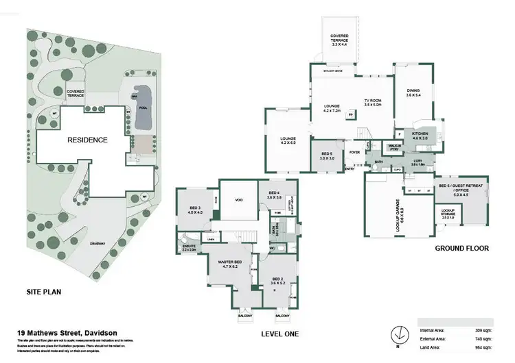 Floorplan of Homely house listing, 19 Mathews Street, Davidson NSW 2085