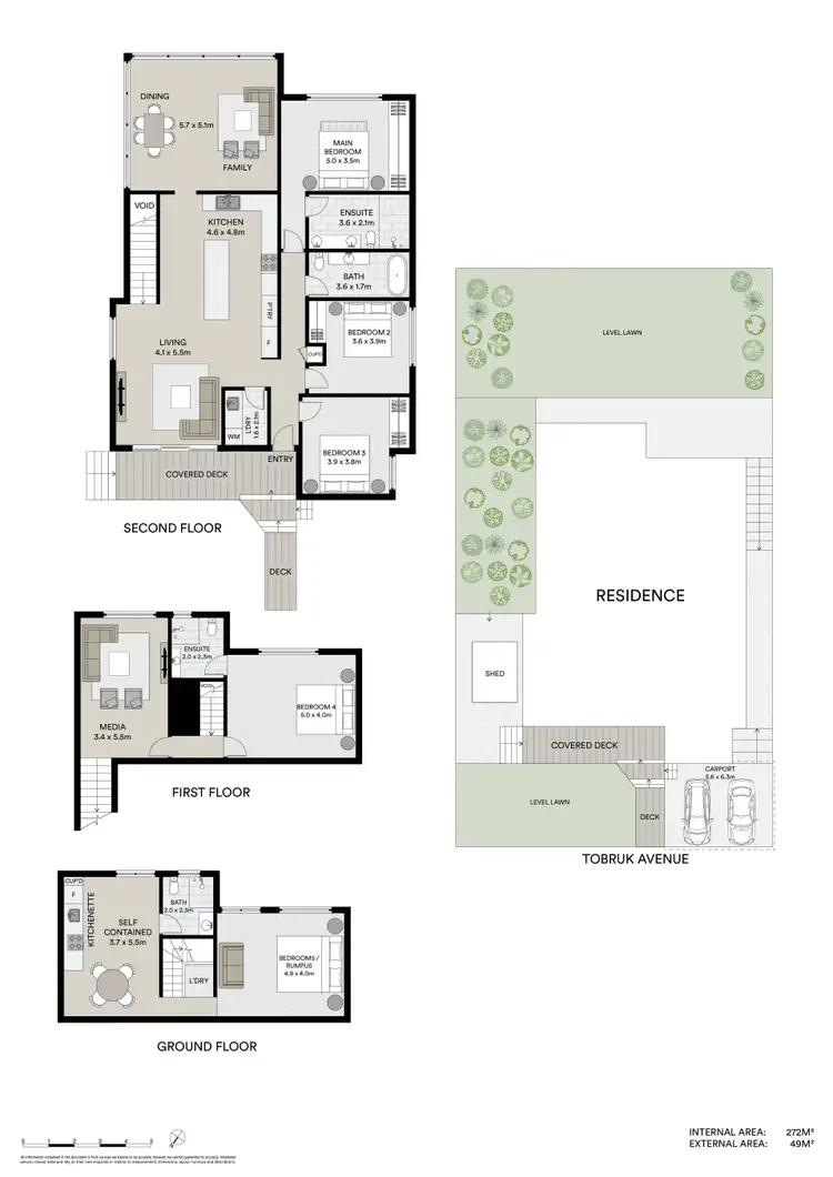 Floorplan of Homely house listing, 15 Tobruk Avenue, Allambie Heights NSW 2100