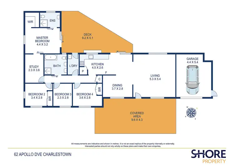Floorplan of Homely house listing, 62 Apollo Drive, Charlestown NSW 2290