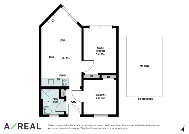 Floorplan of Homely apartment listing, 13/77-81 Chapman Street, North Melbourne VIC 3051