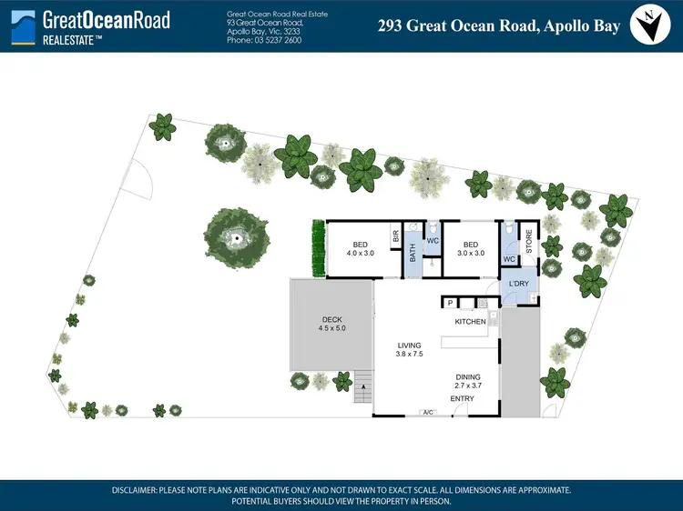 Floorplan of Homely house listing, 293 Great Ocean Road, Apollo Bay VIC 3233