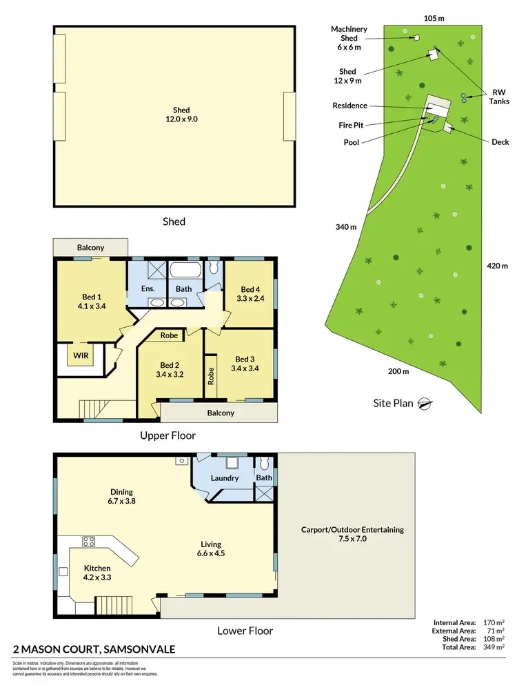 Floorplan of Homely house listing, 2 Mason Court, Samsonvale QLD 4520