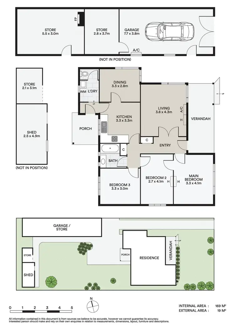 Floorplan of Homely house listing, 5 Surrey Crescent, Oakleigh East VIC 3166