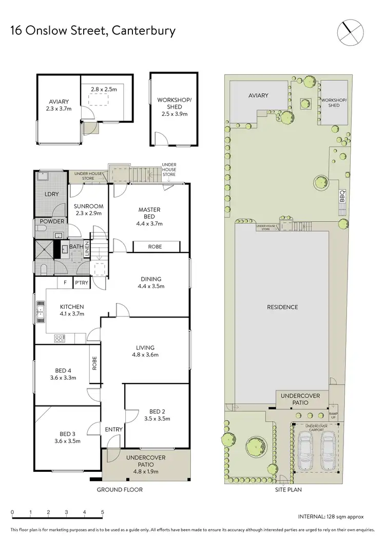 Floorplan of Homely house listing, 16 Onslow Street, Canterbury NSW 2193