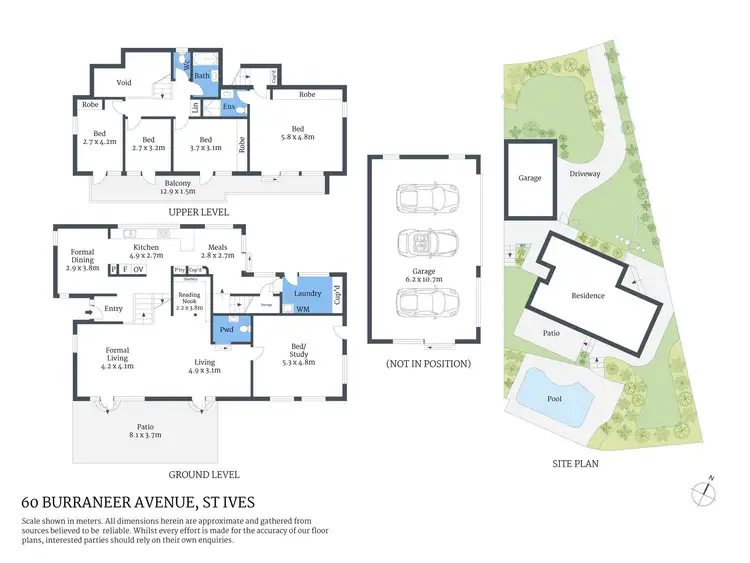 Floorplan of Homely house listing, 60 Burraneer Avenue, St Ives NSW 2075