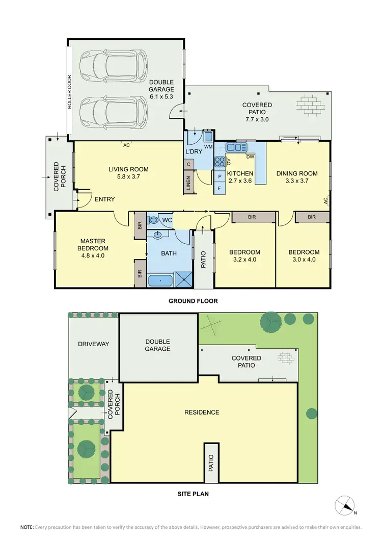 Floorplan of Homely villa listing, 3/117 Melrose Drive, Tullamarine VIC 3043