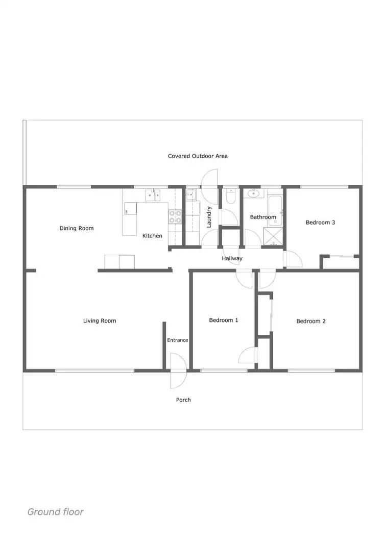 Floorplan of Homely house listing, 13 Belagoy Street, Cobar NSW 2835