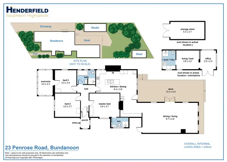 Floorplan of Homely house listing, 23 Penrose Road, Bundanoon NSW 2578