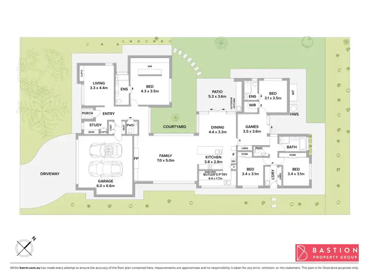 Floorplan of Homely house listing, 19 Burn Street, Downer ACT 2602