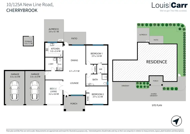 Floorplan of Homely villa listing, 10/125a New Line Road, Cherrybrook NSW 2126