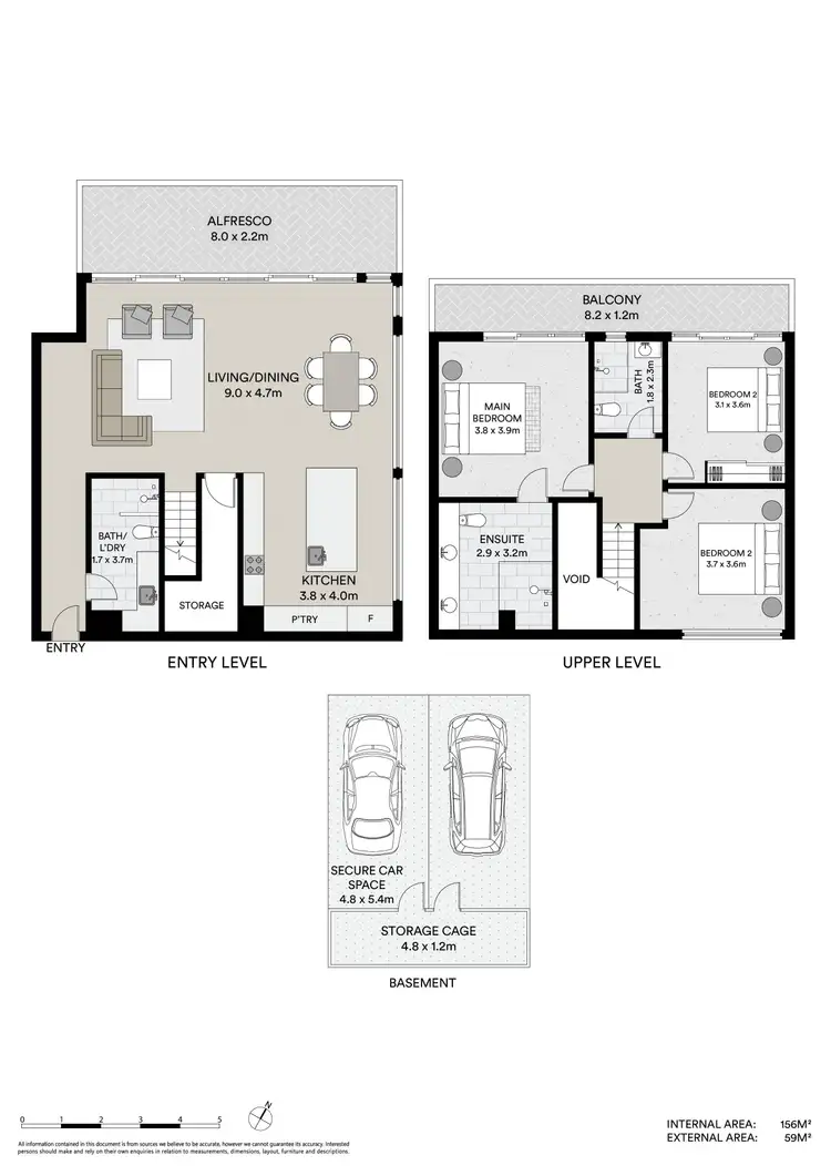 Floorplan of Homely apartment listing, 303/10 Pine Tree Lane, Terrigal NSW 2260