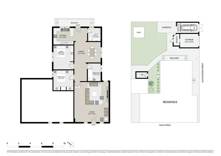 Floorplan of Homely house listing, 20 Haig Street, Bexley NSW 2207