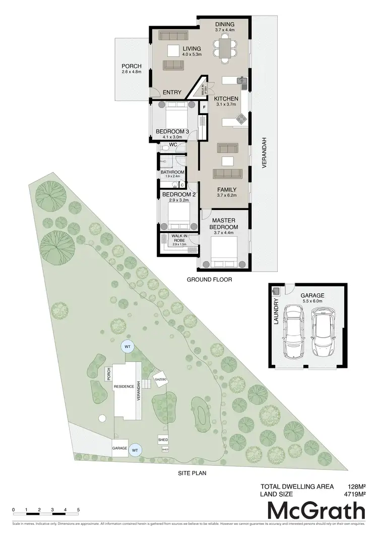 Floorplan of Homely house listing, 13 Mountain Vista Drive, Glass House Mountains QLD 4518