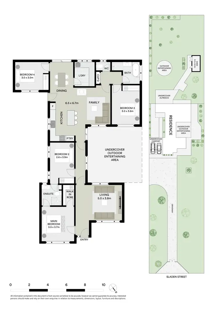 Floorplan of Homely house listing, 45 Sladen Street, Birregurra VIC 3242