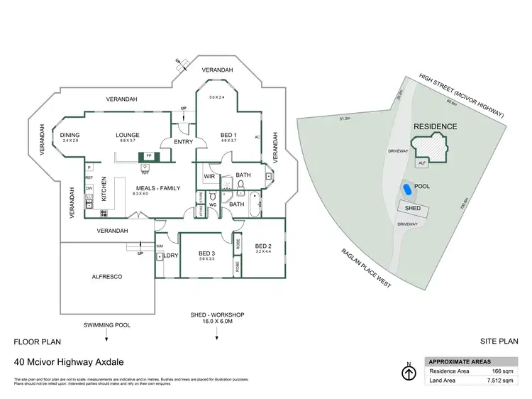 Floorplan of Homely house listing, 40 High Street, Axedale VIC 3551