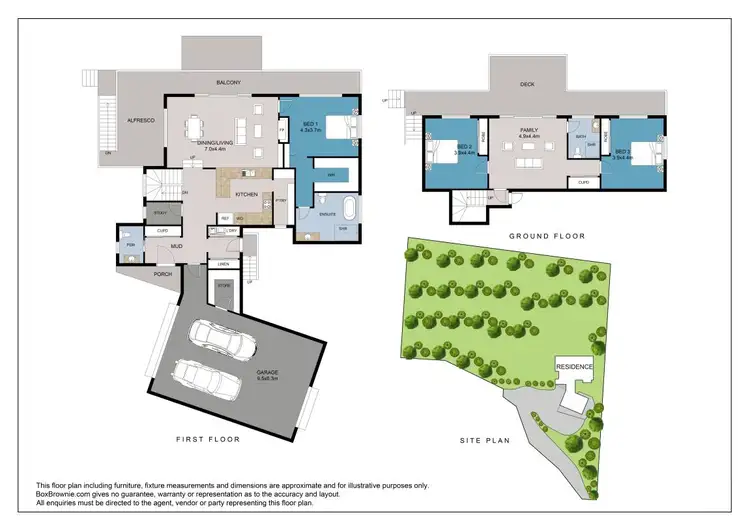 Floorplan of Homely house listing, 38 Hargreaves Road, Bright VIC 3741