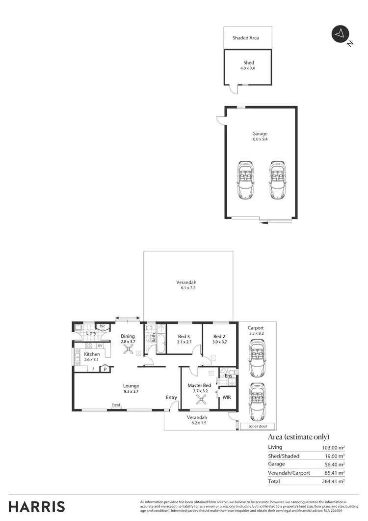 Floorplan of Homely house listing, 46 Johnson Parade, Blackwood SA 5051