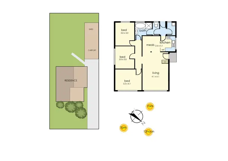 Floorplan of Homely house listing, 20 Wirilda Crescent, Frankston North VIC 3200