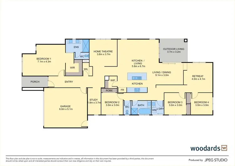 Floorplan of Homely house listing, 3 Miles Street, Gisborne VIC 3437