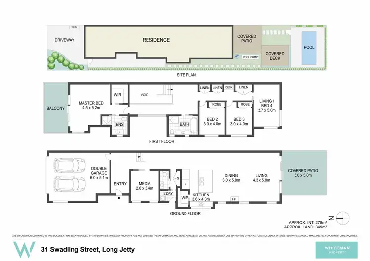Floorplan of Homely townhouse listing, 31 Swadling Street, Long Jetty NSW 2261