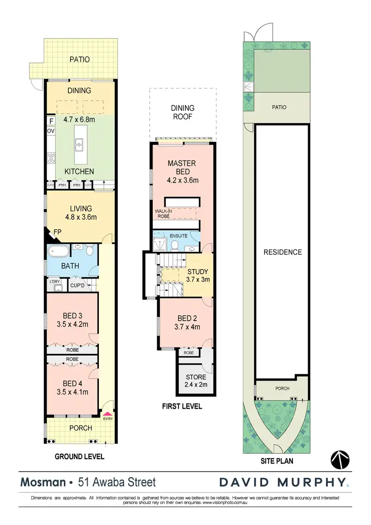 Floorplan of Homely house listing, 51 Awaba Street, Mosman NSW 2088