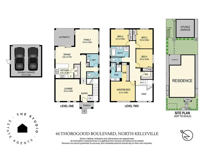 Floorplan of Homely house listing, 44 Thorogood Boulevard, North Kellyville NSW 2155