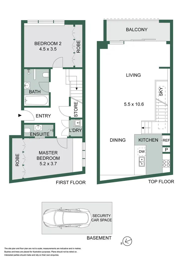 Floorplan of Homely apartment listing, 114/431 Bourke Street, Surry Hills NSW 2010