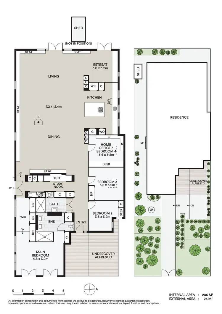 Floorplan of Homely house listing, 28 Glamis Road, West Footscray VIC 3012