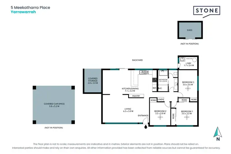 Floorplan of Homely house listing, 5 Meekatharra Place, Yarrawarrah NSW 2233