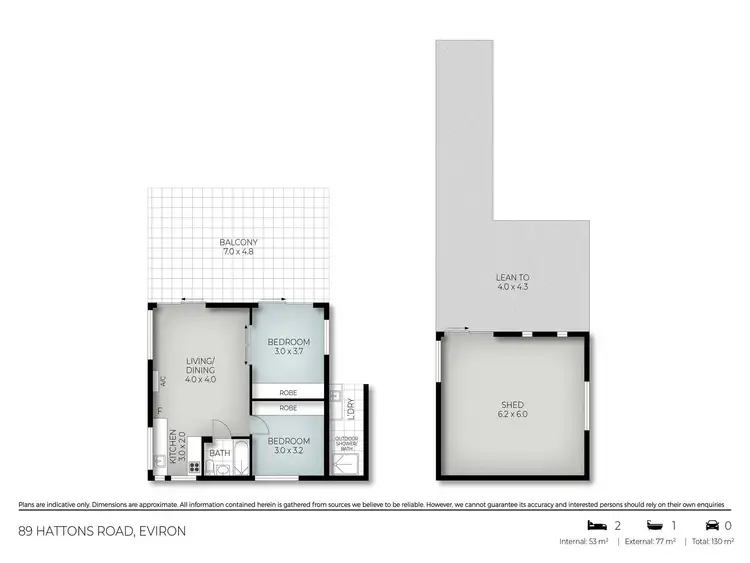 Floorplan of Homely rural property listing, 89 Hattons Road, Eviron NSW 2484