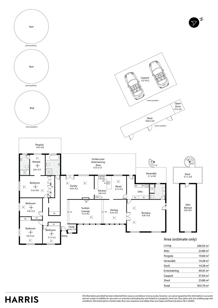 Floorplan of Homely rural property listing, 146 Precolumb Road, One Tree Hill SA 5114