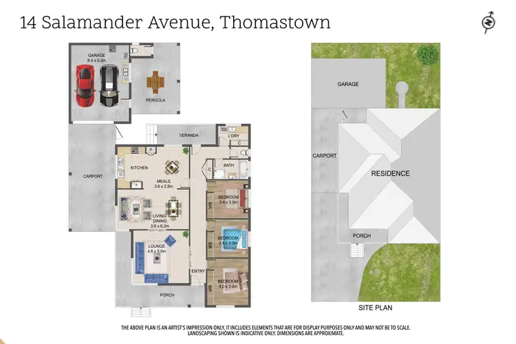 Floorplan of Homely house listing, 14 Salamander Avenue, Thomastown VIC 3074