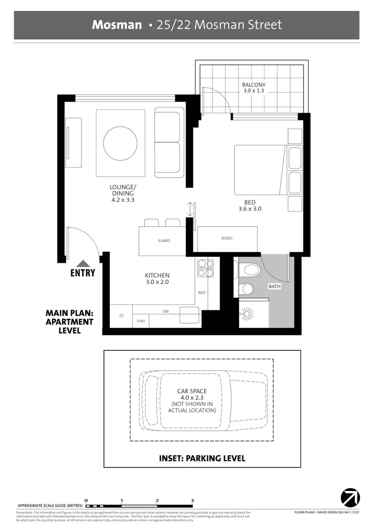 Floorplan of Homely apartment listing, 25/22 Mosman Street, Mosman NSW 2088