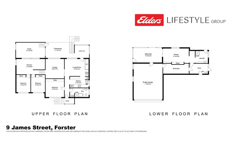 Floorplan of Homely house listing, 9 James Street, Forster NSW 2428