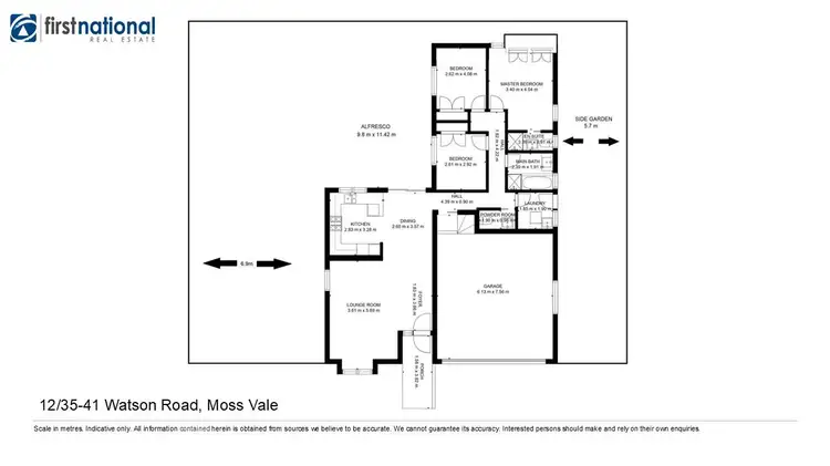 Floorplan of Homely villa listing, 12/35-41 Watson Road, Moss Vale NSW 2577