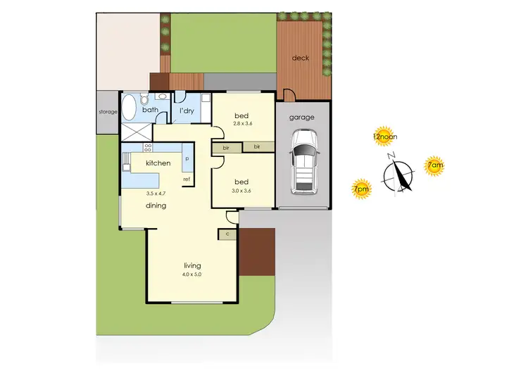 Floorplan of Homely unit listing, 11/8-10 Joy Street, Frankston VIC 3199