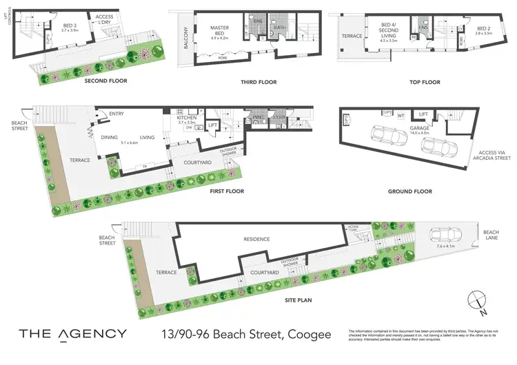 Floorplan of Homely apartment listing, 13/90-96 Beach Street, Coogee NSW 2034