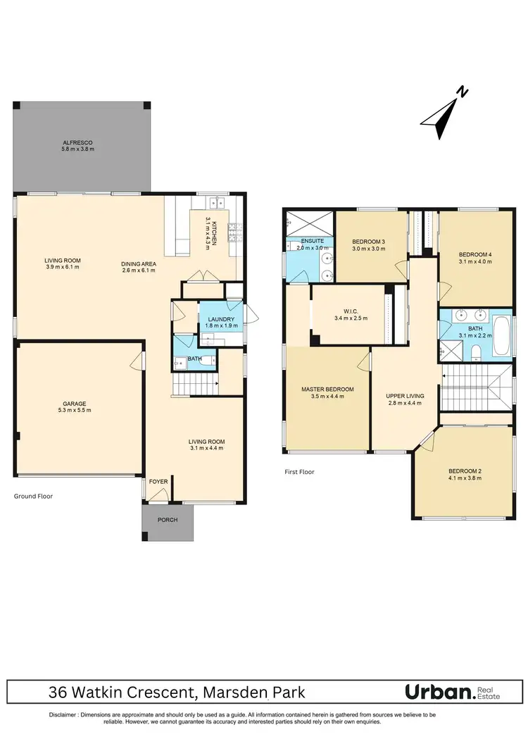 Floorplan of Homely house listing, 36 Watkin Crescent, Marsden Park NSW 2765