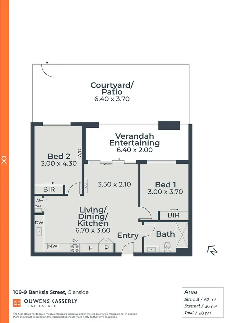 Floorplan of Homely house listing, 101/9 Banksia Street, Glenside SA 5065