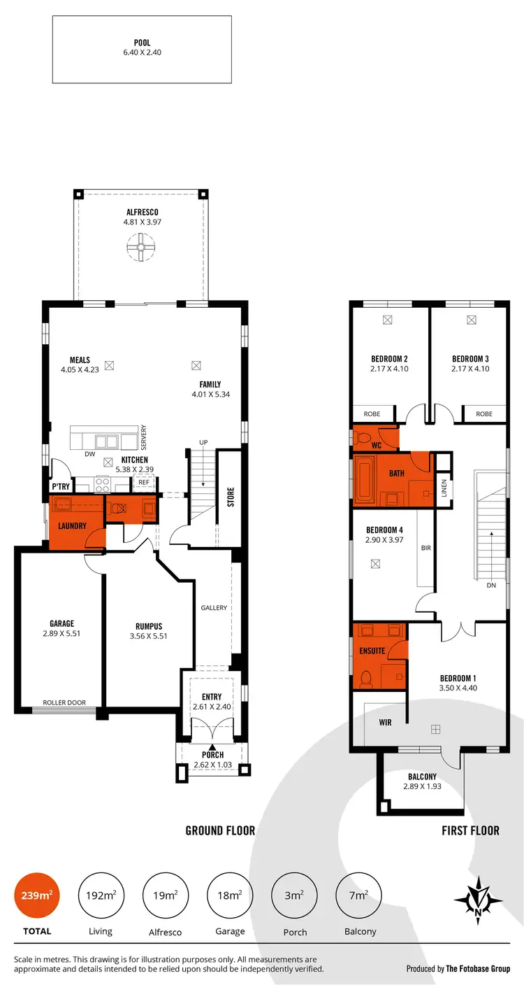 Floorplan of Homely house listing, 11 Trainer Street, St Clair SA 5011