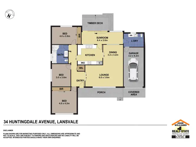 Floorplan of Homely house listing, 34 Huntingdale Avenue, Lansvale NSW 2166