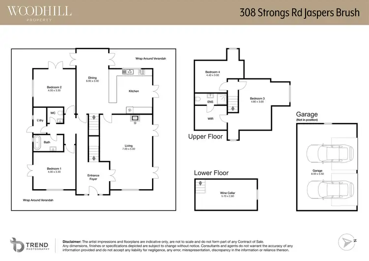 Floorplan of Homely house listing, 308 Strongs Road, Jaspers Brush NSW 2535