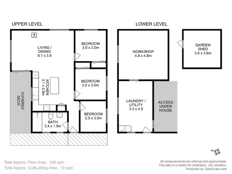 Floorplan of Homely house listing, 21 Kruvale Road, Port Arthur TAS 7182