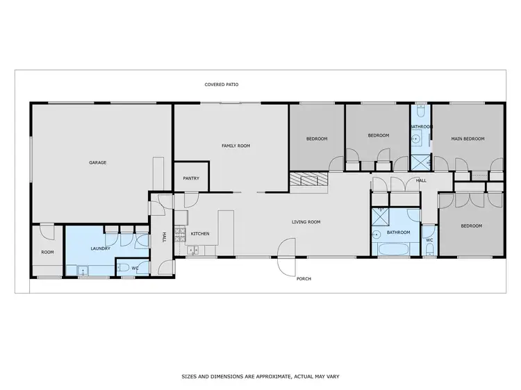 Floorplan of Homely rural property listing, 87 Pine Lodge Road, Tocumwal NSW 2714