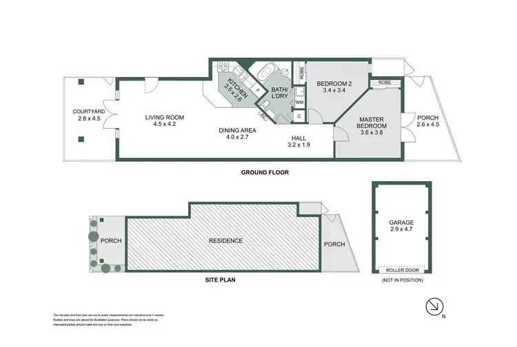 Floorplan of Homely apartment listing, 2/33 Princes Street, Port Melbourne VIC 3207