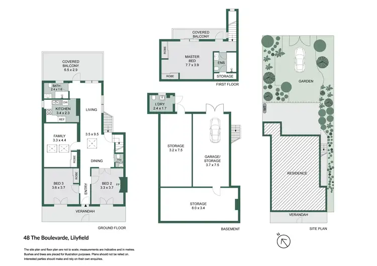 Floorplan of Homely house listing, 48 The Boulevarde, Lilyfield NSW 2040