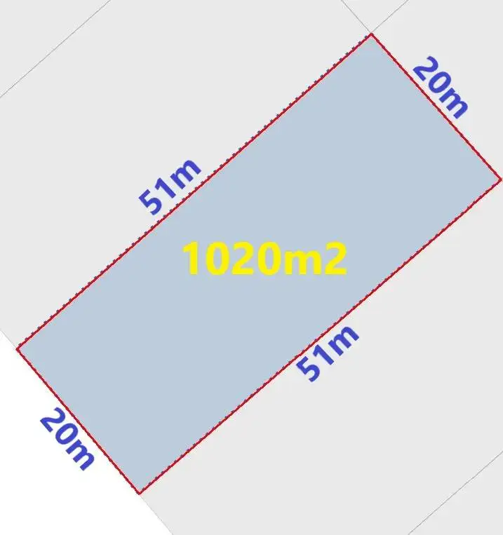 Floorplan of Homely land listing, 11 Woodrup Road, Wudinna SA 5652