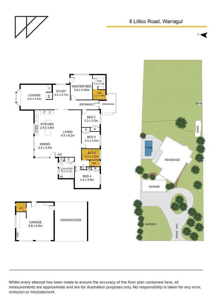 Floorplan of Homely house listing, 6 Lillico Road, Warragul VIC 3820