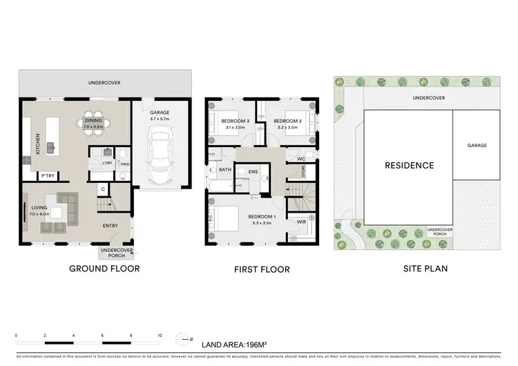 Floorplan of Homely townhouse listing, 3/41a Settlement Road, Belmont VIC 3216