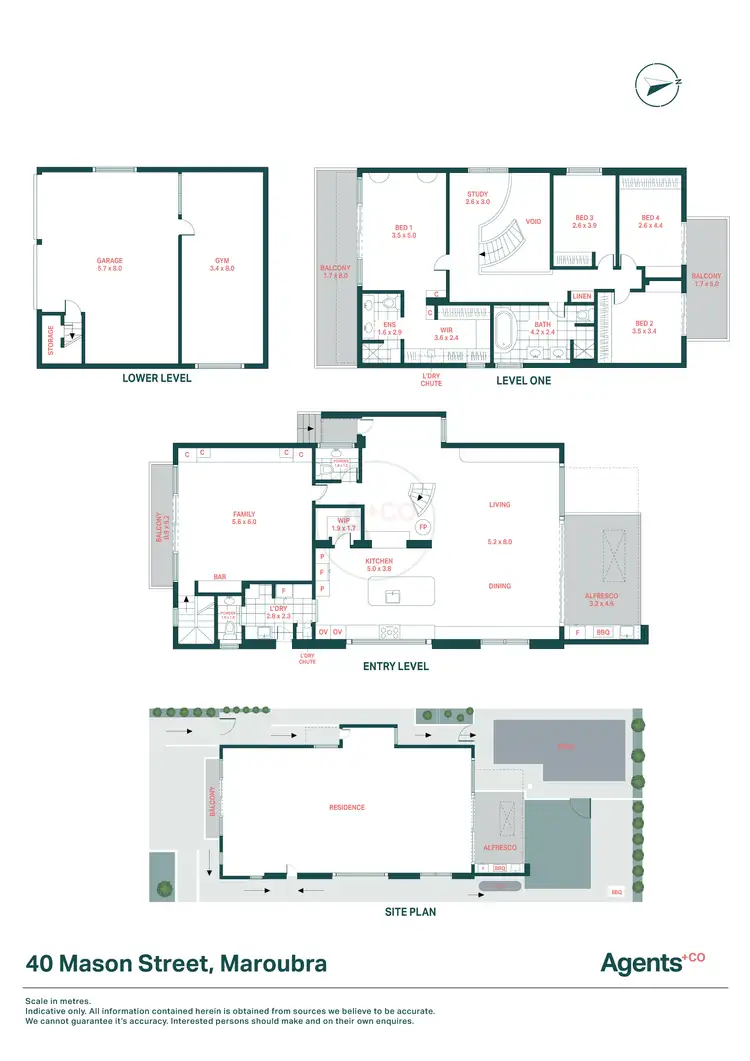 Floorplan of Homely house listing, 40 Mason Street, Maroubra NSW 2035
